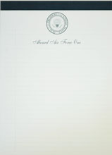 A4 Letter Pad Custom Imprint Paper Sheets