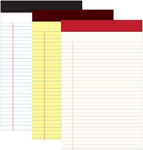 Plain A4 Non Custom Pads